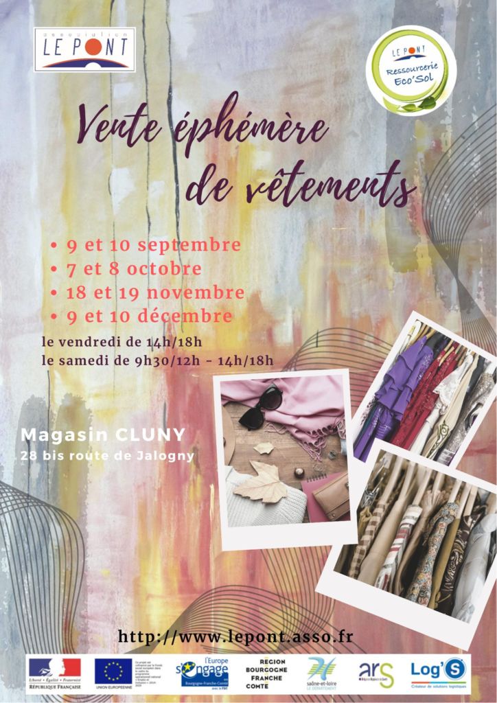 thumbnail of affiche Vente magasin CLUNY 2