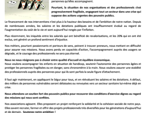 Lettre ouverte aux décideurs publics