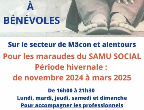 Recherche bénévoles pour le SAMU SOCIAL