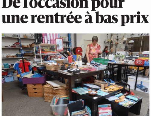 22/08/25 : Fournitures scolaires d’occasion : des prix imbattables à la Ressourcerie