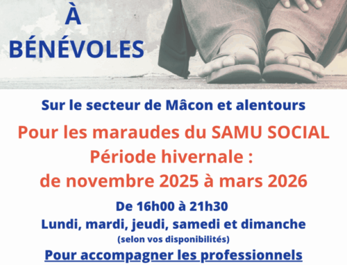 Recherche bénévoles pour le SAMU SOCIAL