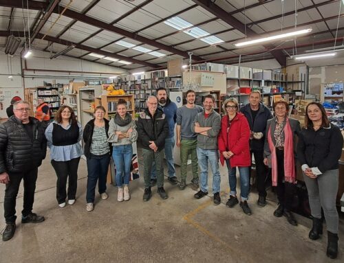 11/12/2025 : Des salariés de Leroy Merlin découvrent la ressourcerie de Mâcon
