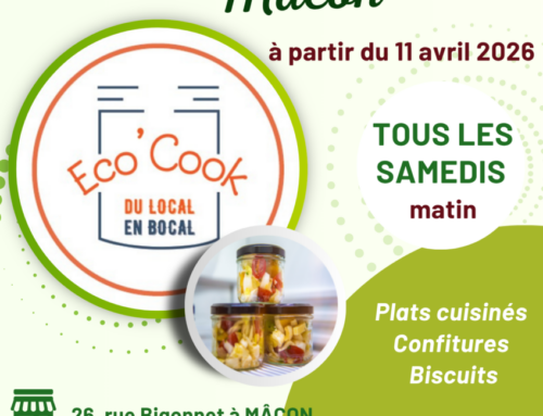 Eco&rsquo;Cook : vente sur le marché de Mâcon